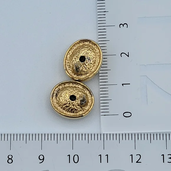 Vintage Ruby Red Earrings #2295 - Picture 11 of 12